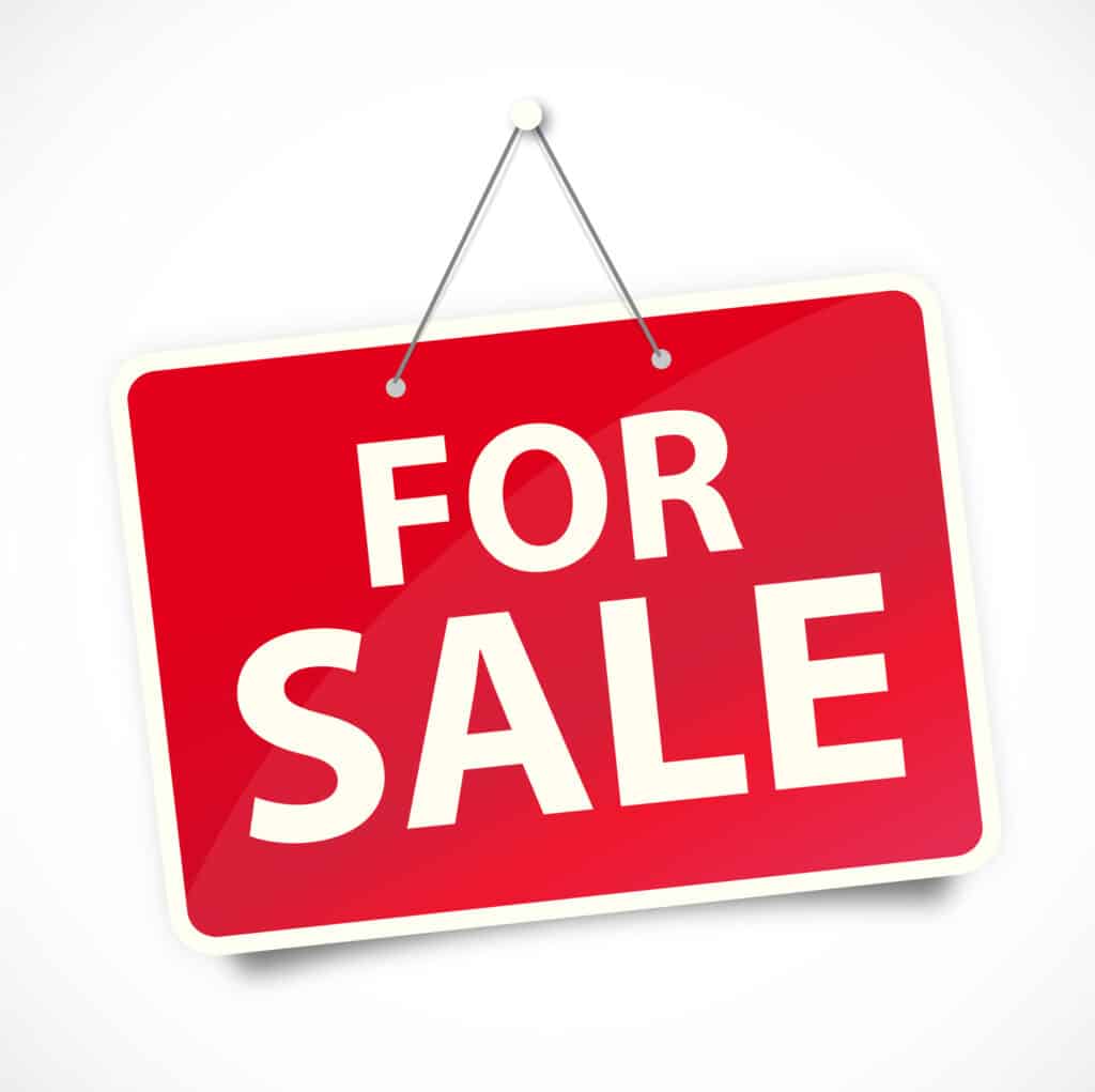 For Sale sign