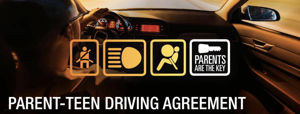 Parent teen driving agreement